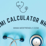 BMI Calculator nhs